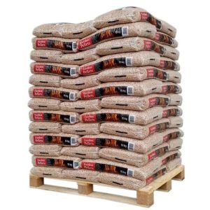 Excellent Pellets Certificados ENplus A1 & DINplus – Palete com 65 Sacos de 15 kg (975 kg)