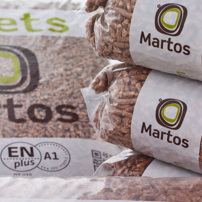 Pellets Martos Certificados ENplus A1 – Palete com 70 Sacos de 15 kg (1.050 kg) - Image 3